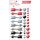 Naklejki emaliowane MME Cupids Arrow, 30szt